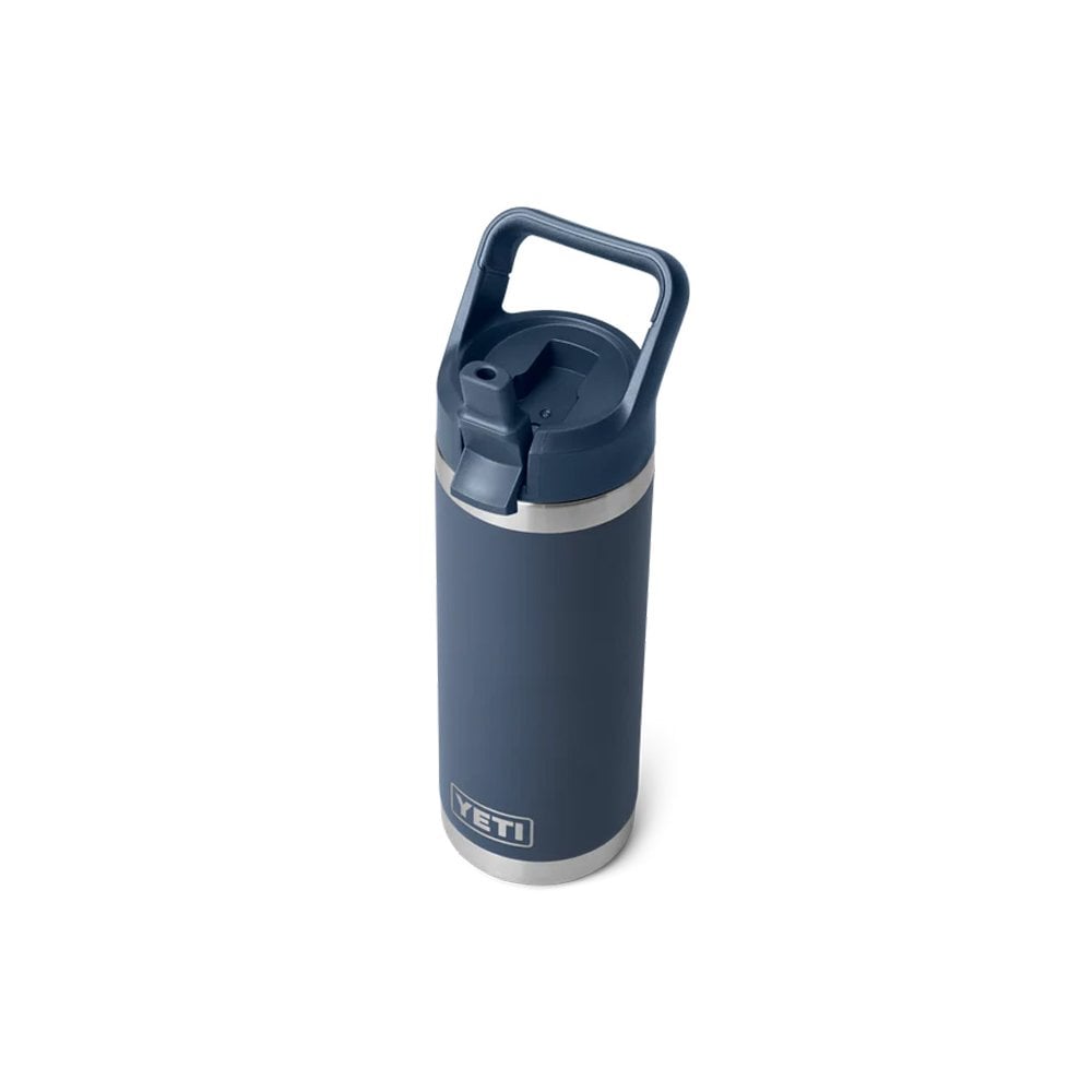 Rambler 18 oz (532 ml) Bottle With Straw - Navy