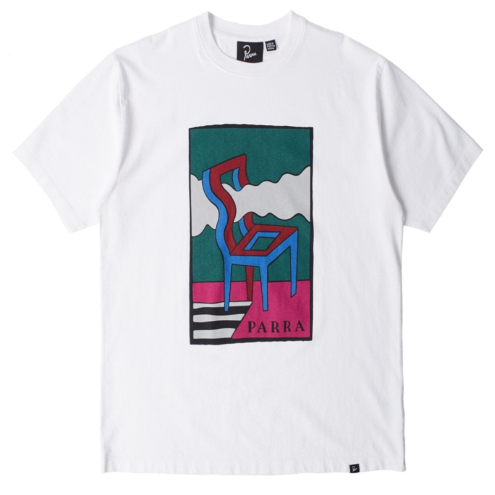 Smoke Chair T-Shirt  - White