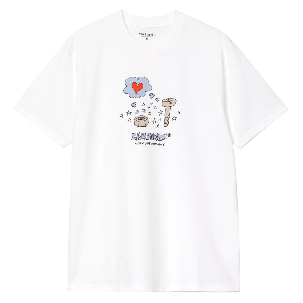 Work Life Romance T-Shirt - White