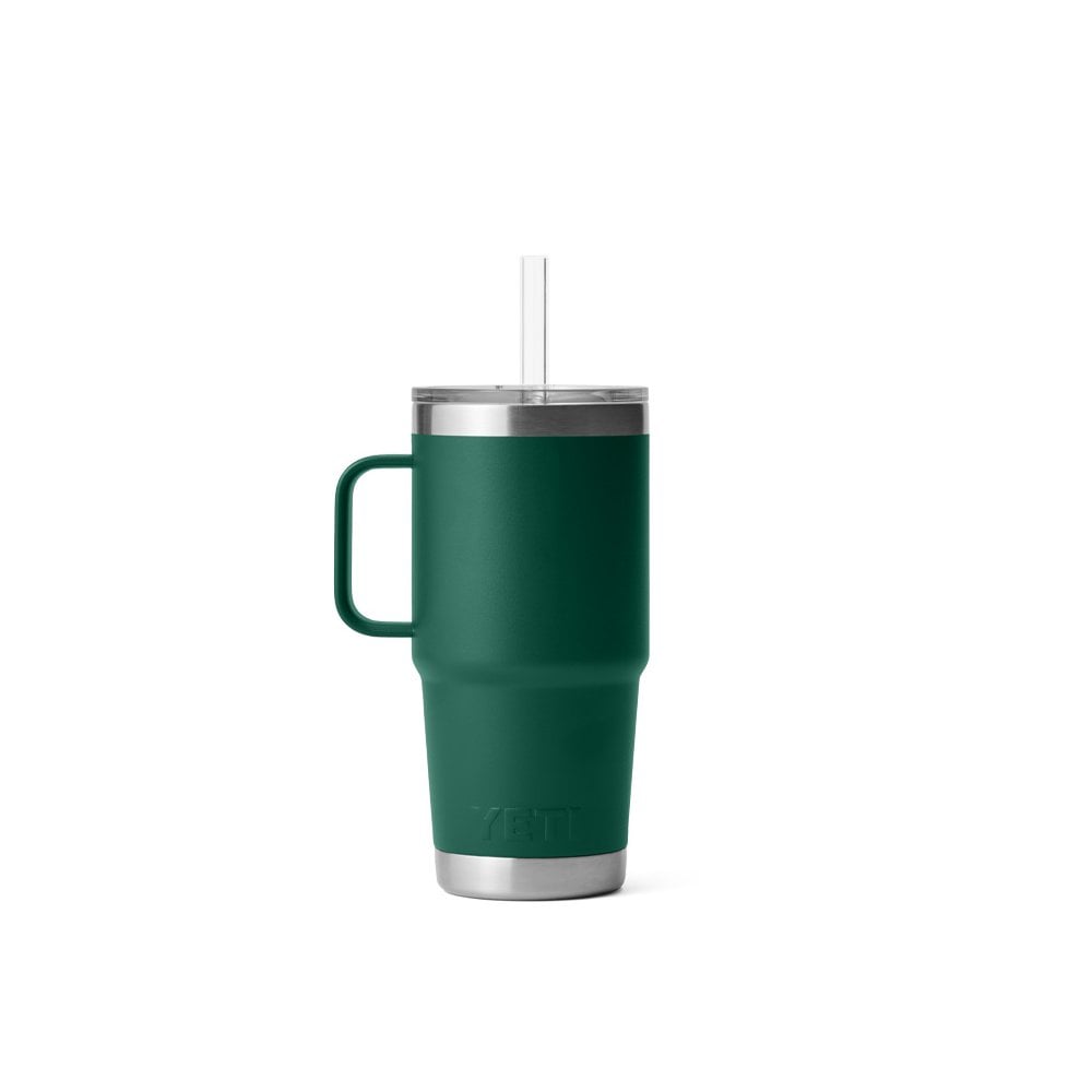 Rambler 25 oz (710 ML) Straw Mug - Blk Forest