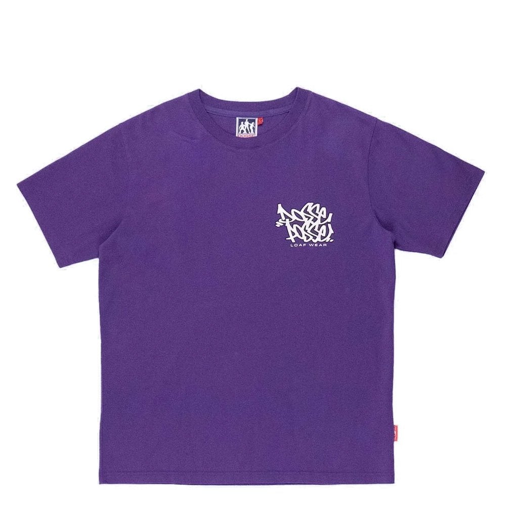 Loafin Tag T-Shirt - Grape