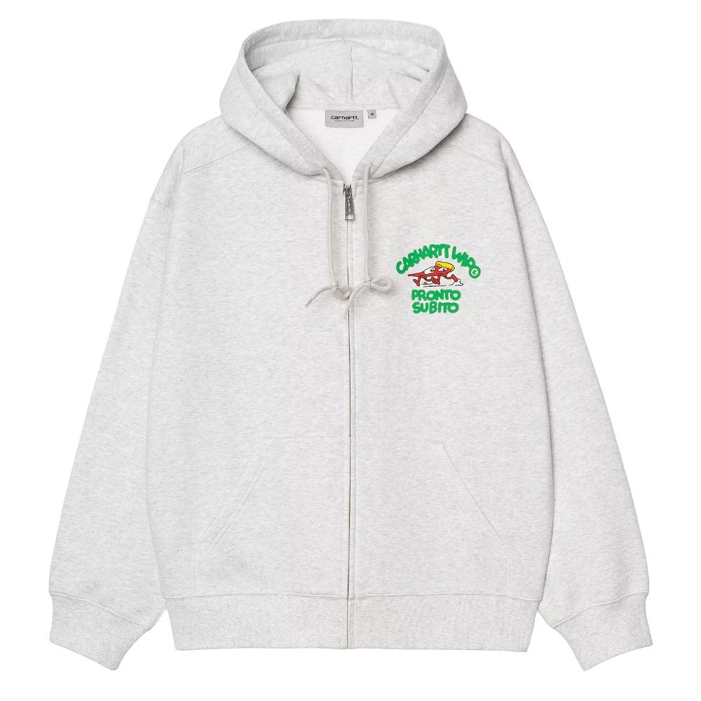 Hooded Pronto Sweat Jacket - Ash Heather