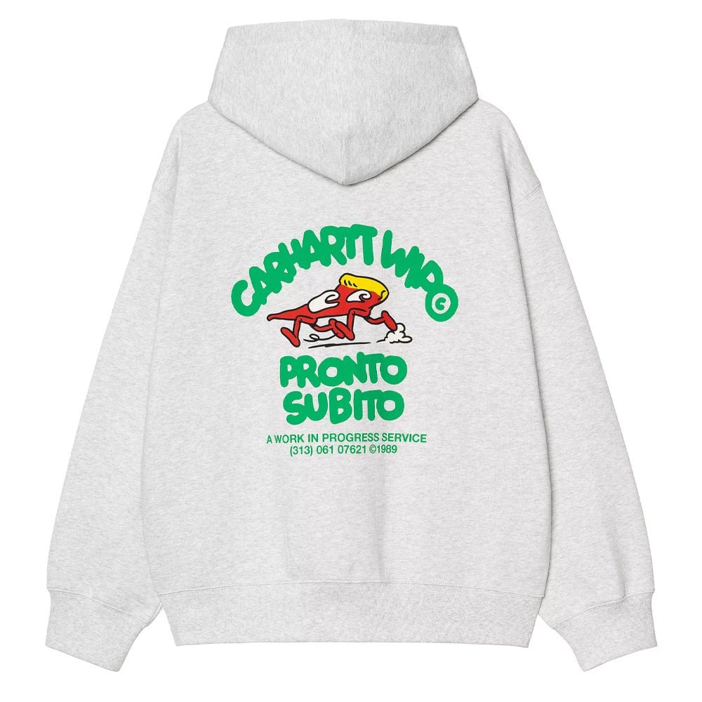 Hooded Pronto Sweat Jacket - Ash Heather