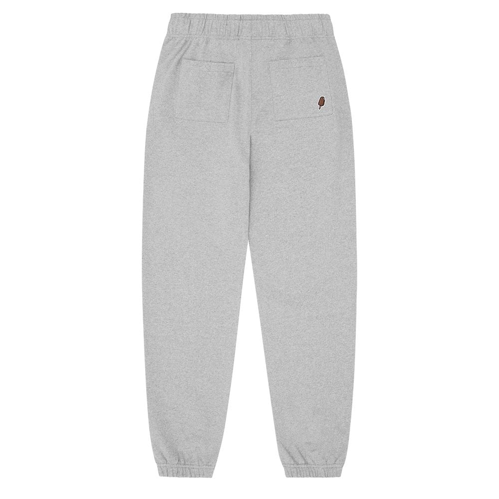 Checker Running Dog Sweatpants - Heather Grey