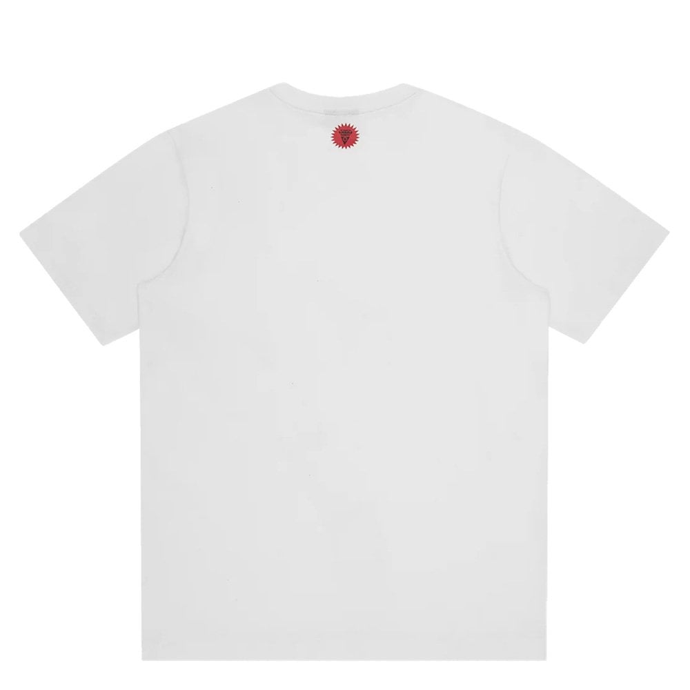 Checker Running Dog T-Shirt - White