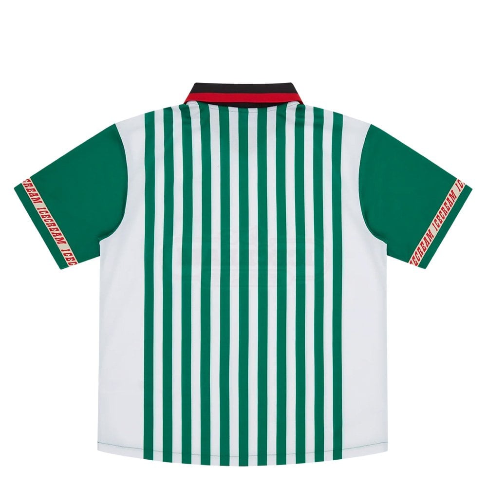 Striped Football Shirt - Green