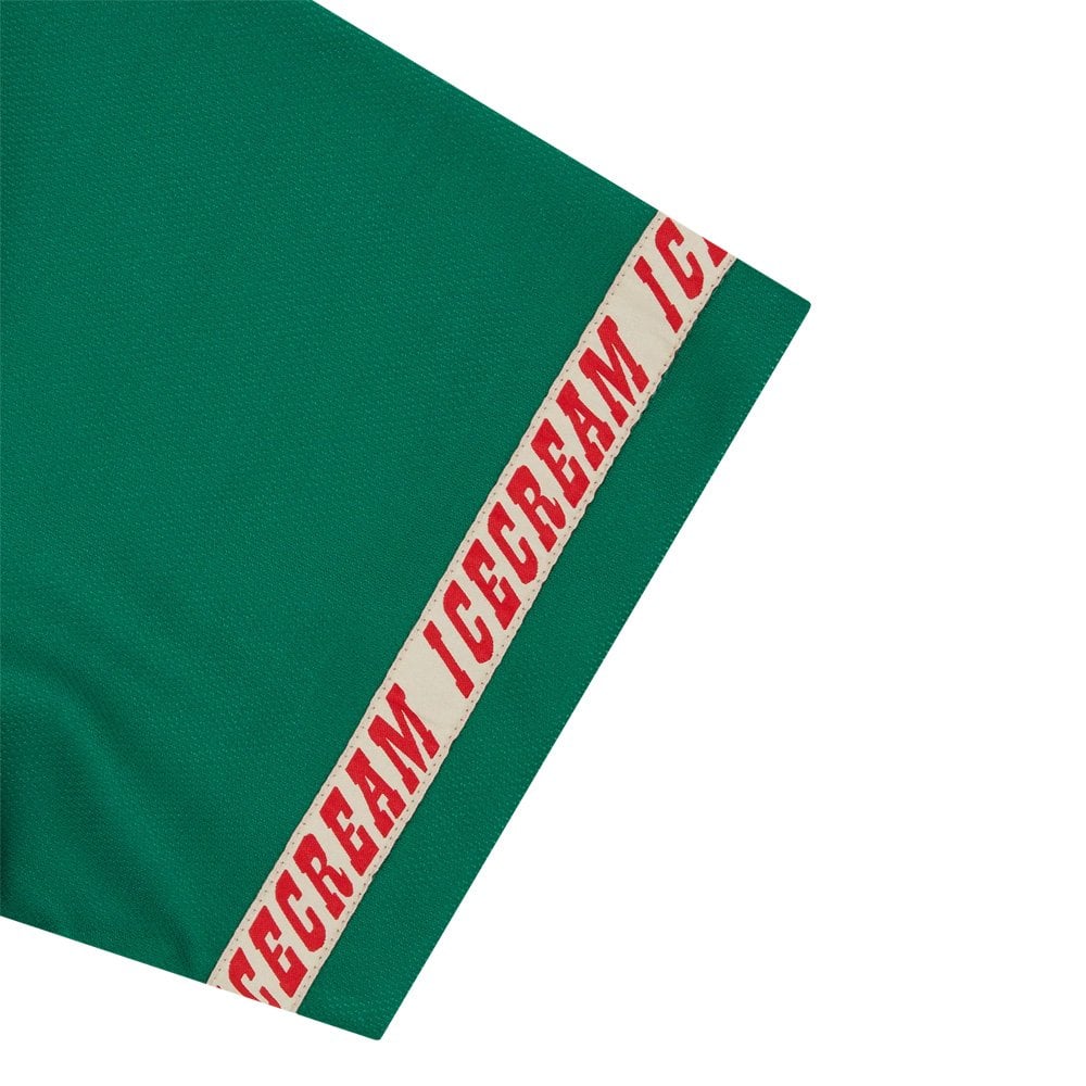 Striped Football Shirt - Green