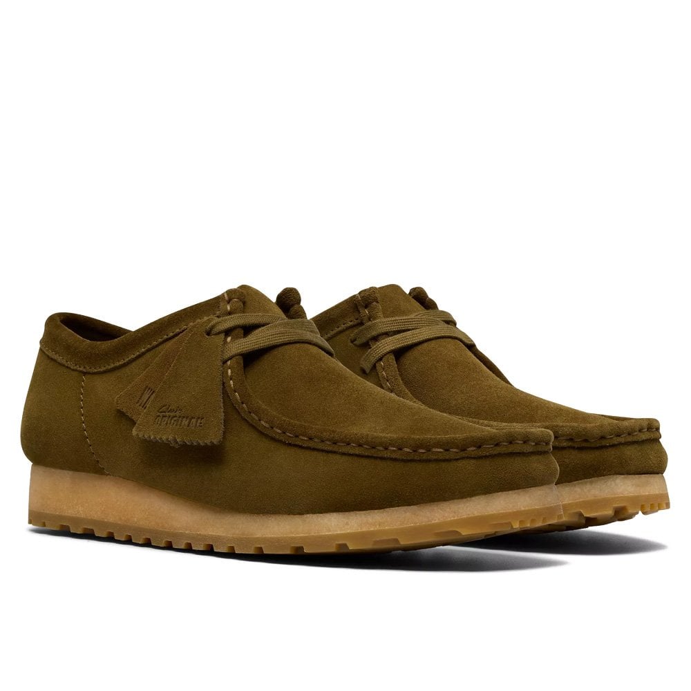 Wallabee RB - Olive Suede