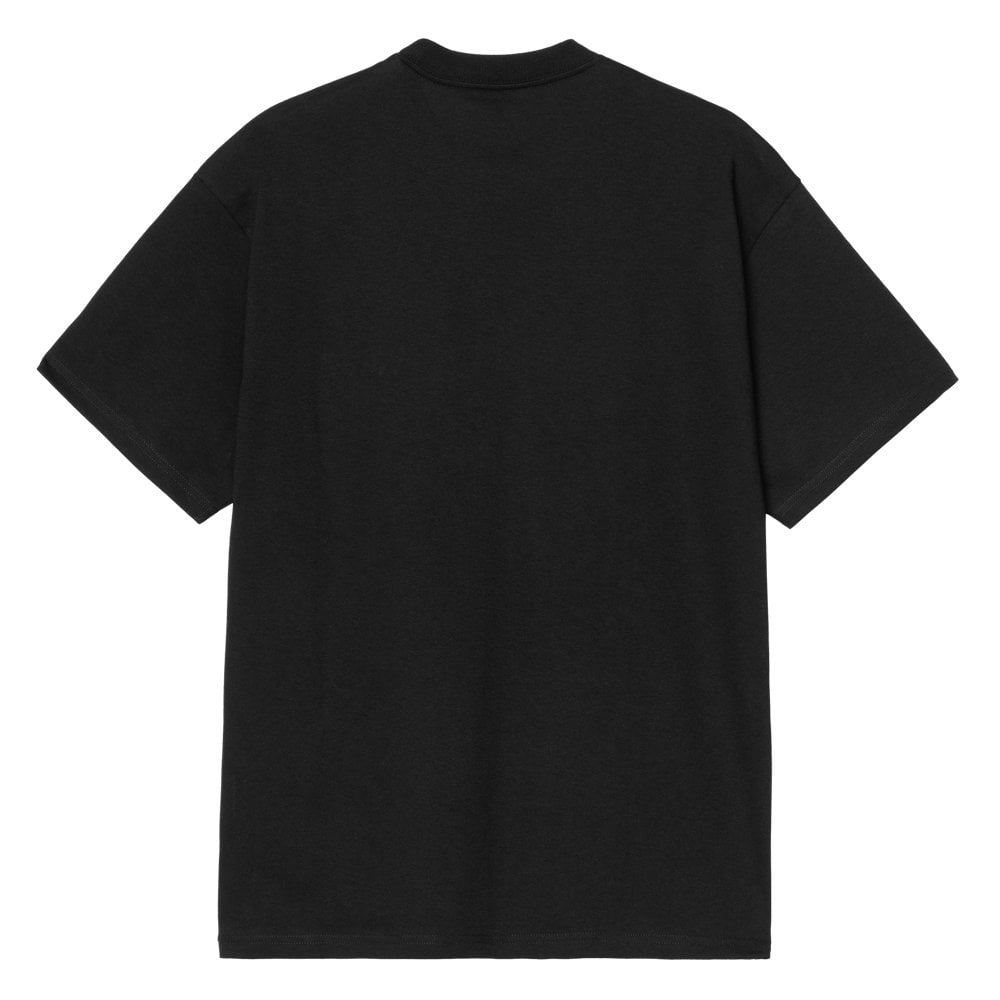 Wiptopia Script T-Shirt - Black/Wax