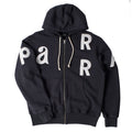 Word Salad Zip Hooded Sweatshirt  - Dark Navy