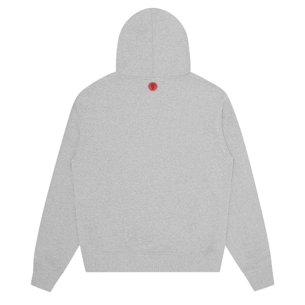 We Serve It Best Hoodie - Heather Grey