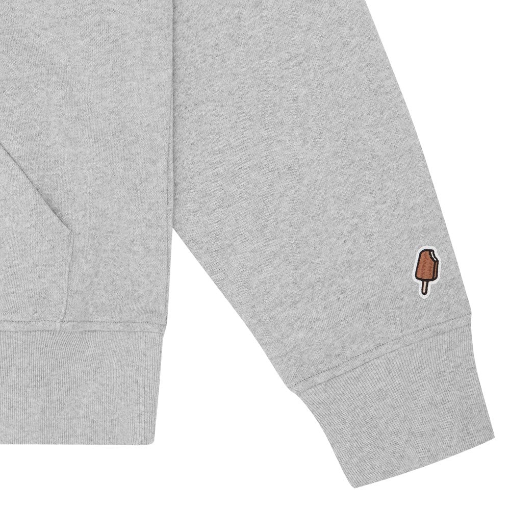 We Serve It Best Hoodie - Heather Grey