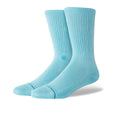 Icon Dyed Crew Socks - Electric Blu