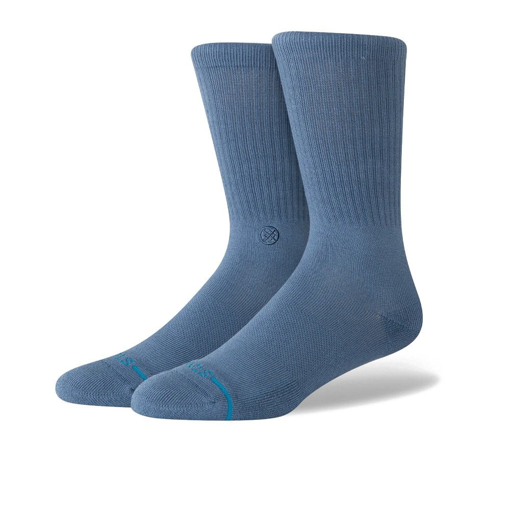 Icon Crew Socks - Sea Blue