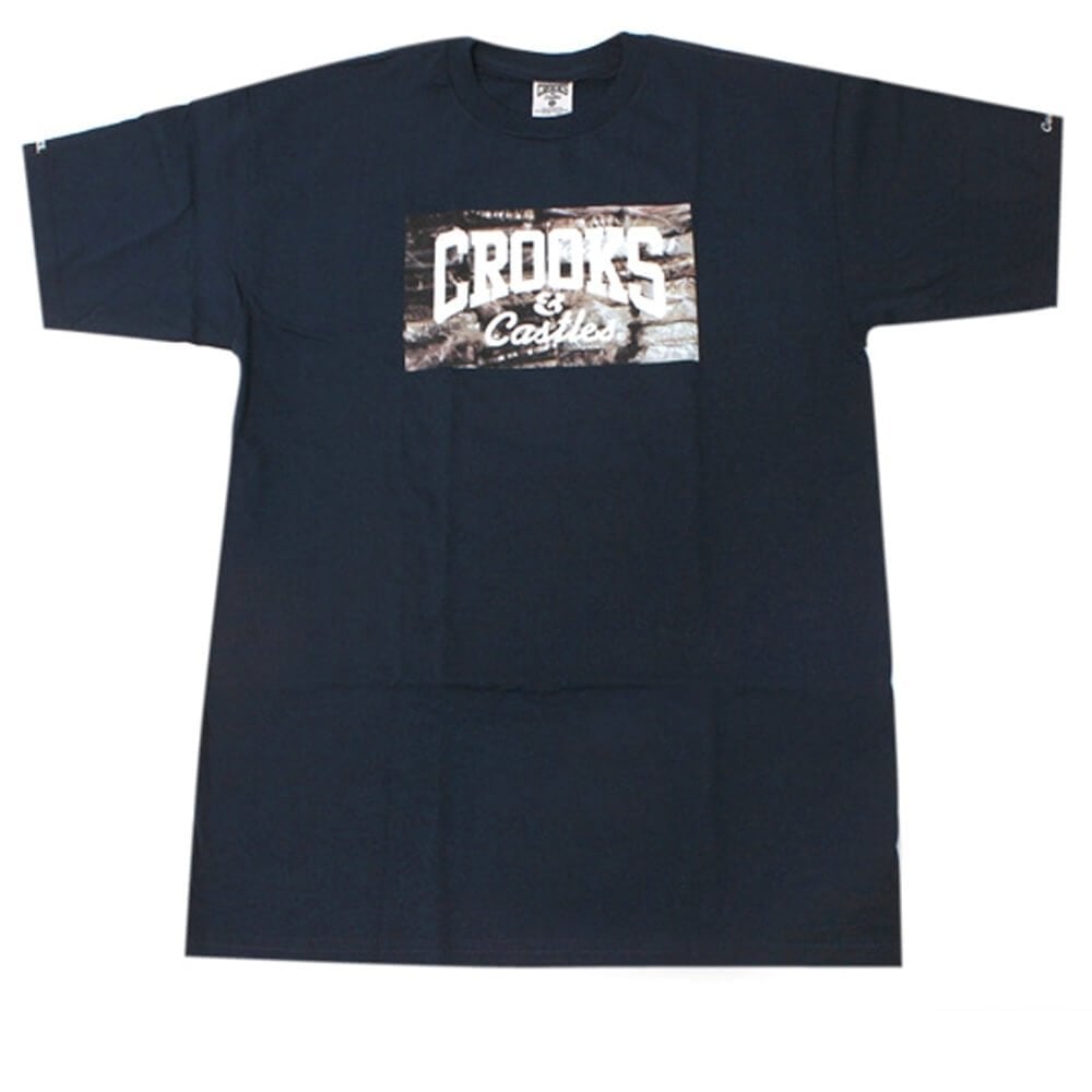 Bricks Logo T-Shirt  - Navy