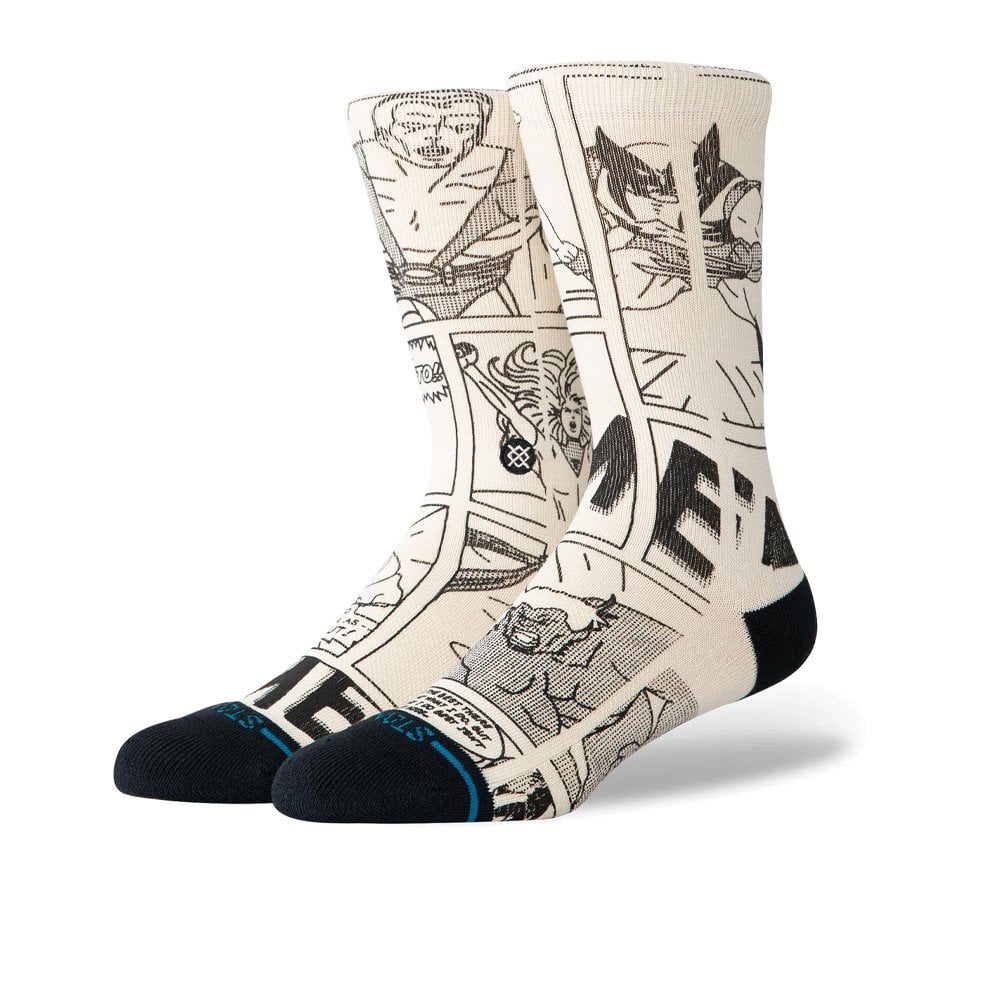 Good Vs Bad Crew Socks - Black/White