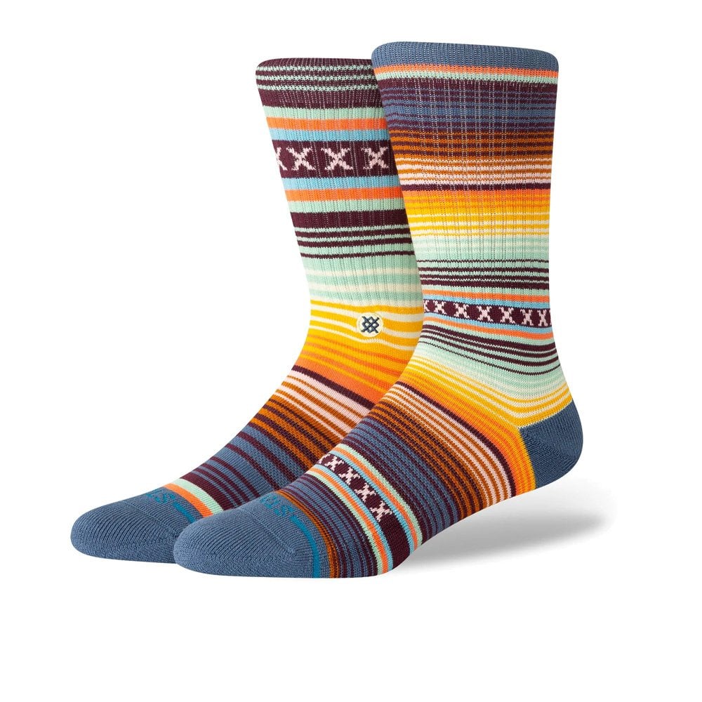 Curren St Crew Sock - Sea Blue