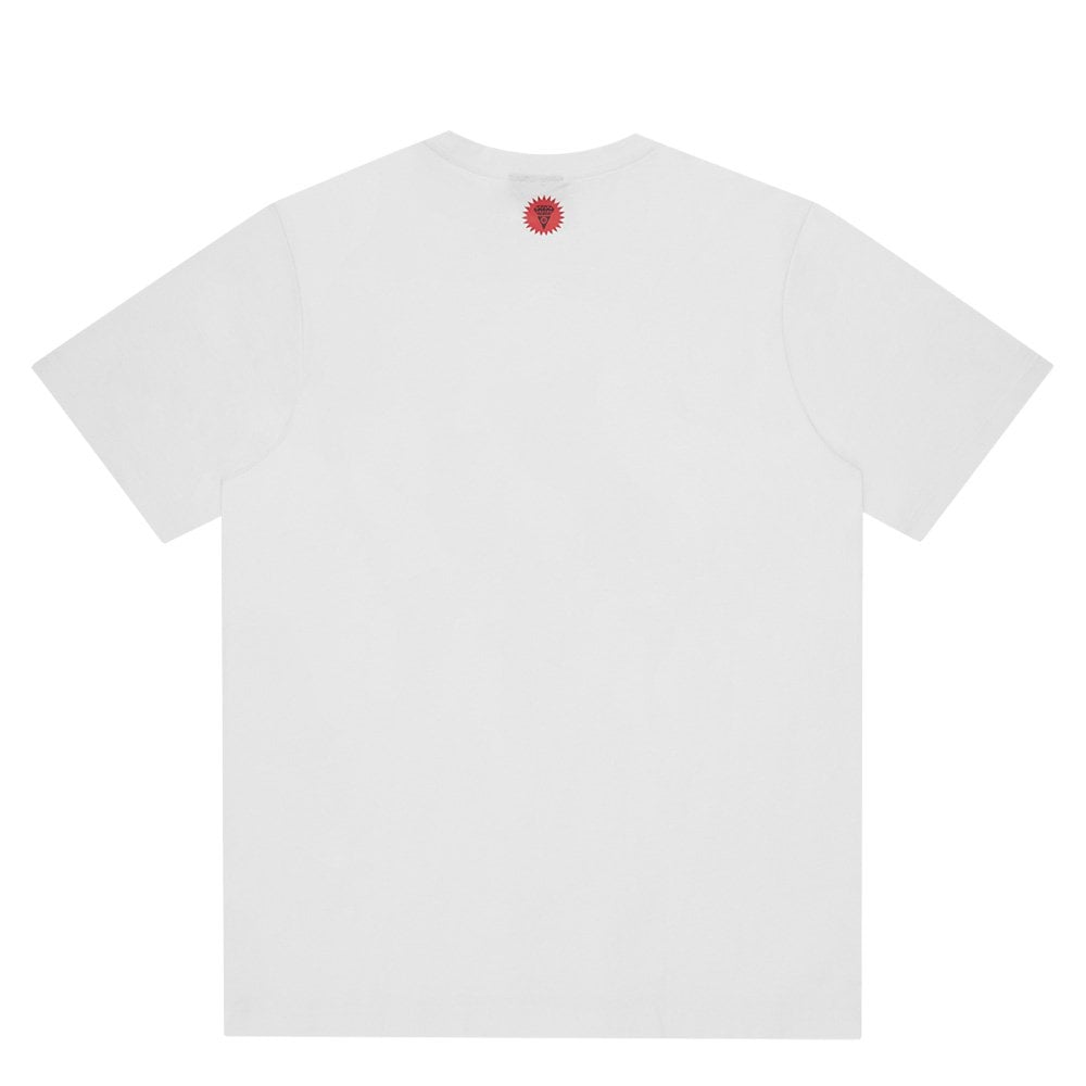 Camo Running Dog Woodland T-Shirt - White/Camo
