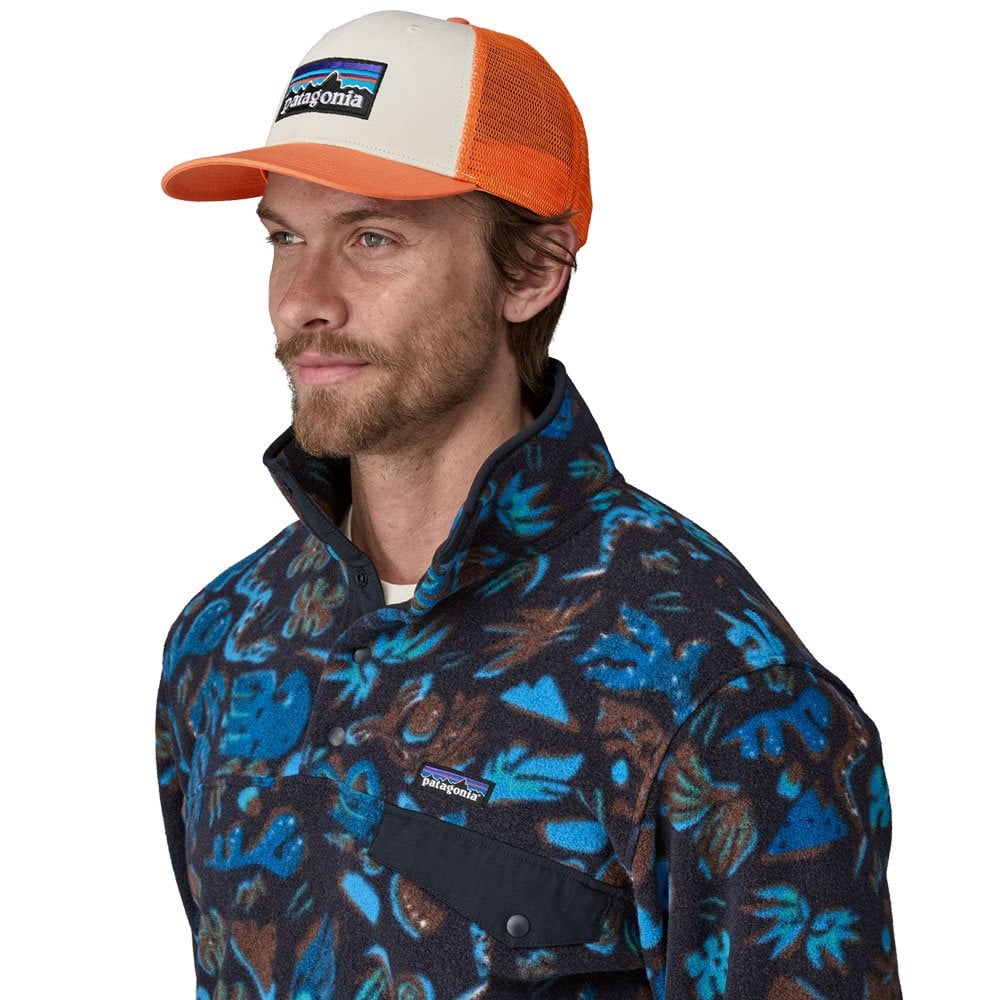 P-6 Logo Trucker - White/Rust