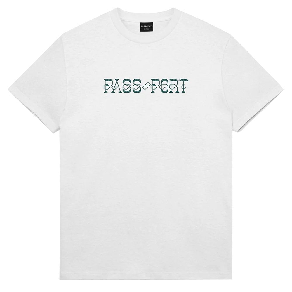 Needlework T-Shirt - White