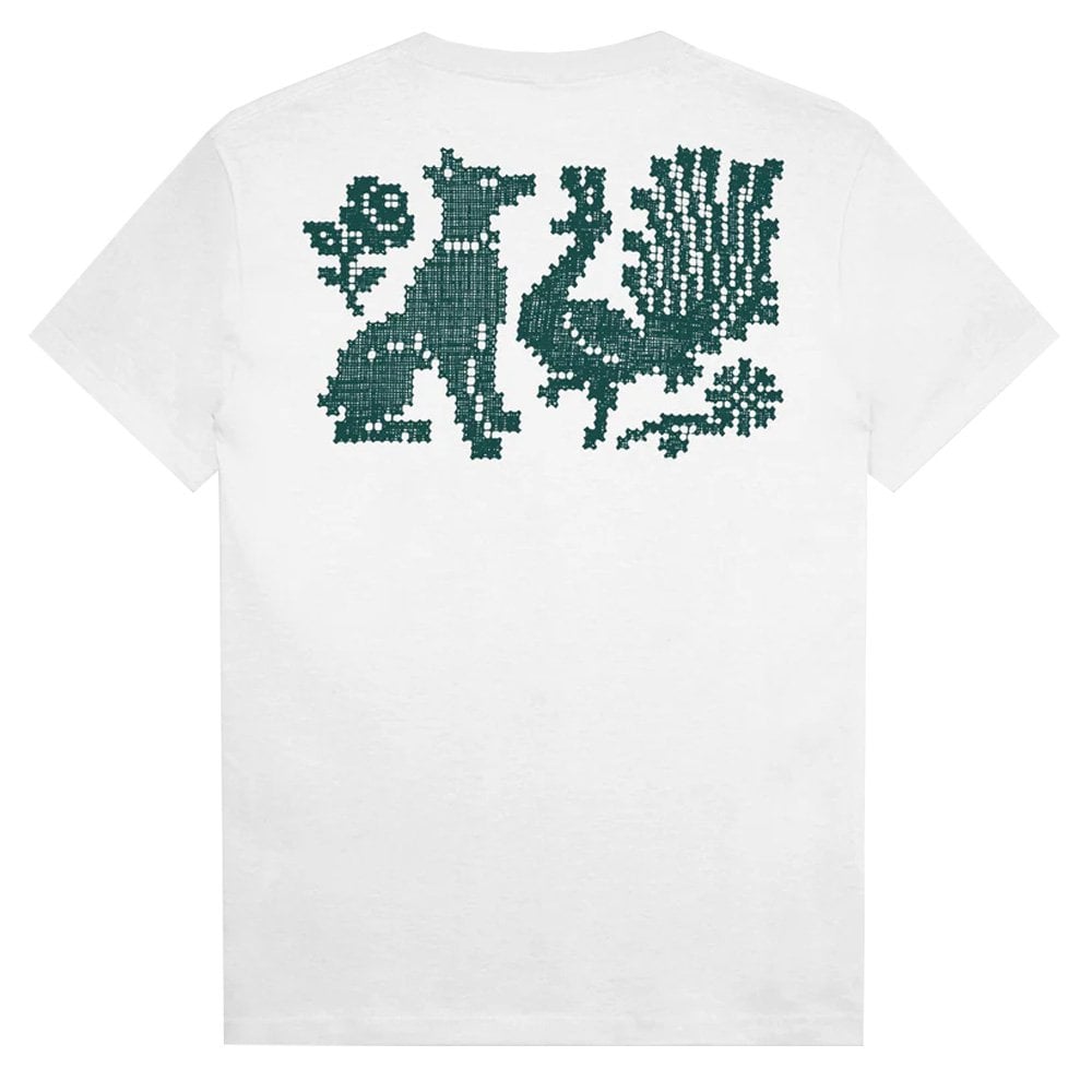 Needlework T-Shirt - White