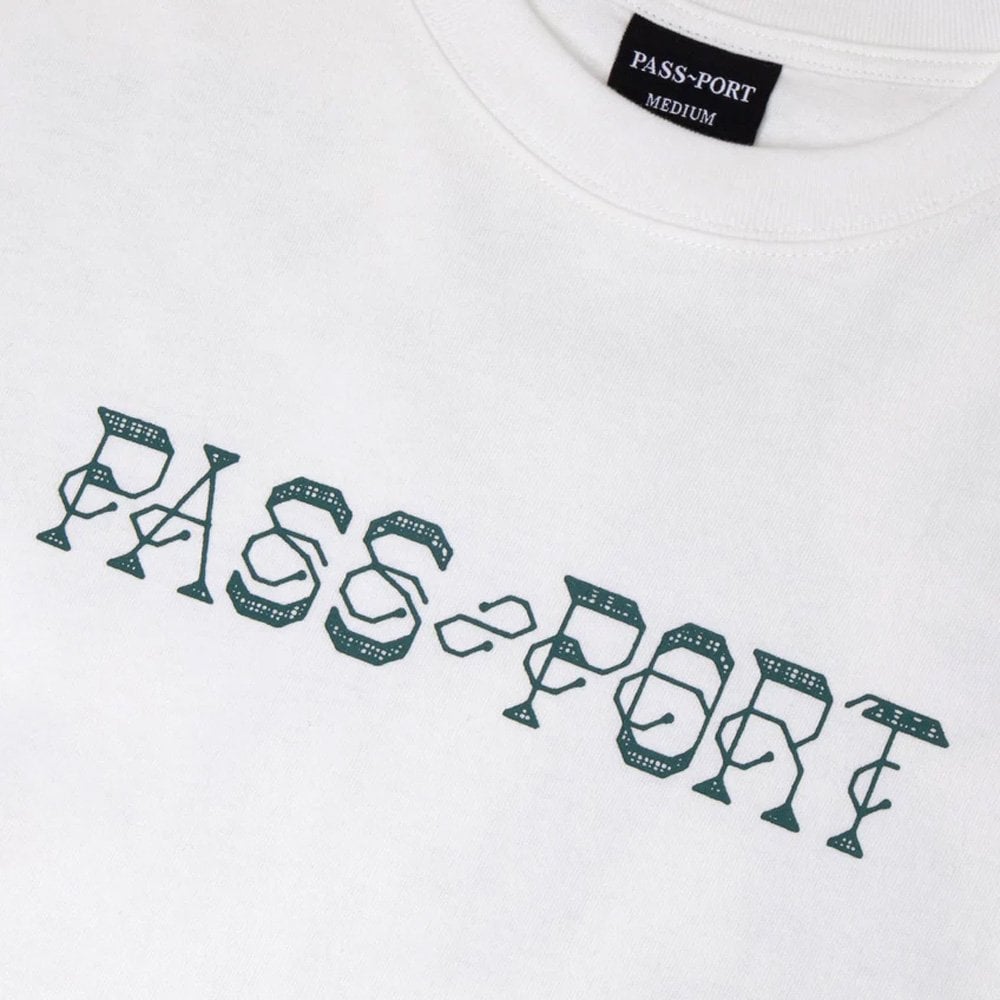 Needlework T-Shirt - White