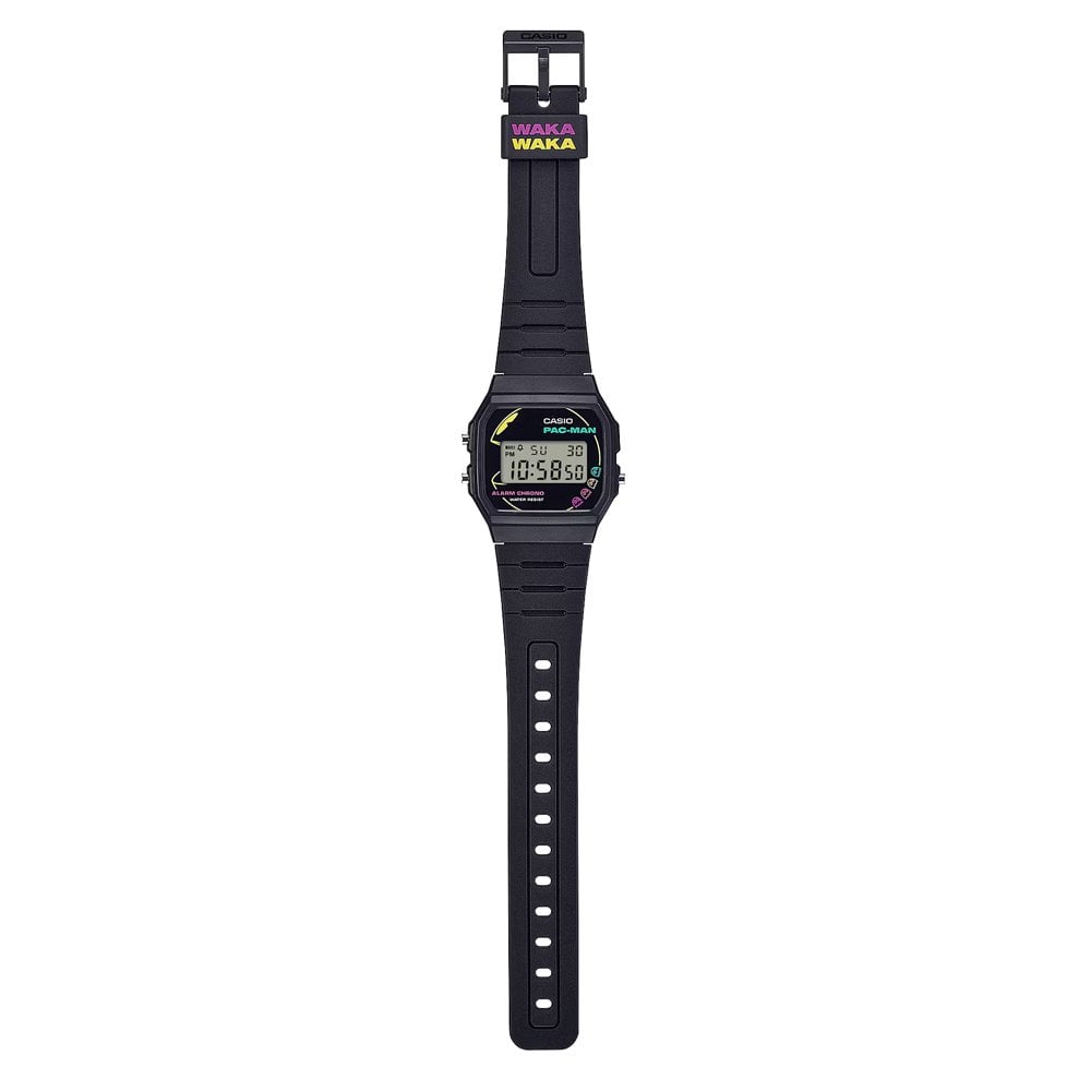 x PACMAN F-91WPC-1AER - Black