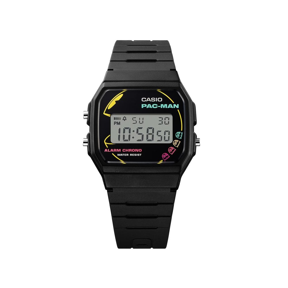 x PACMAN F-91WPC-1AER - Black