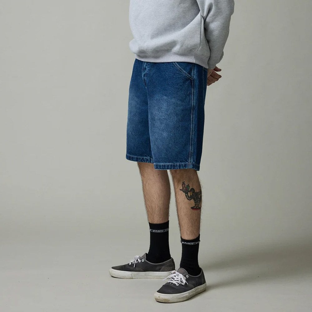 Workers Club Denim Shorts - Dark Indigo