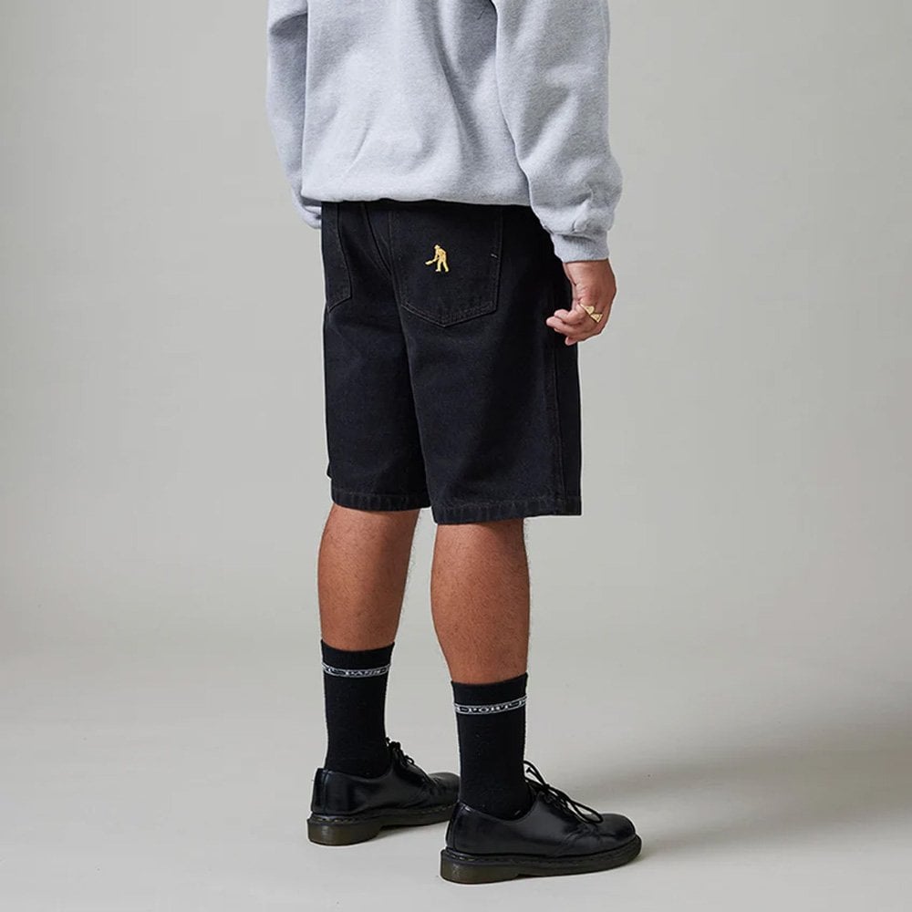 Workers Club Denim Shorts - Washed Black