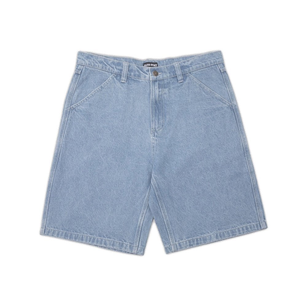 Workers Club Denim Shorts - Light Indigo