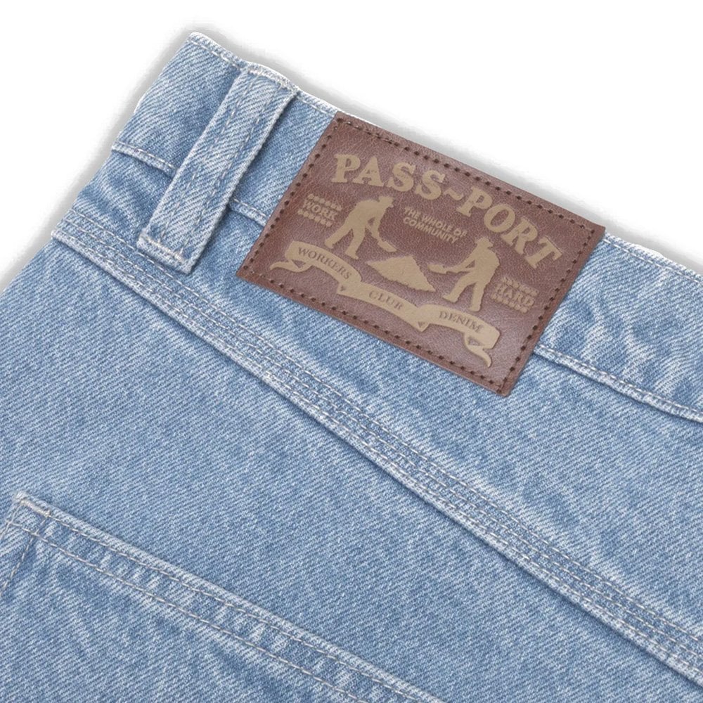 Workers Club Denim Shorts - Light Indigo