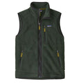 Retro Pile Vest - Growth Green