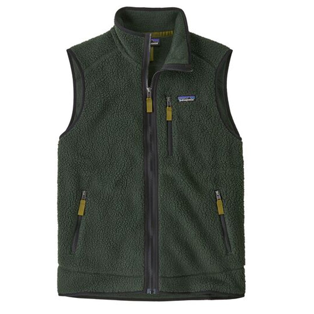 Retro Pile Vest - Growth Green
