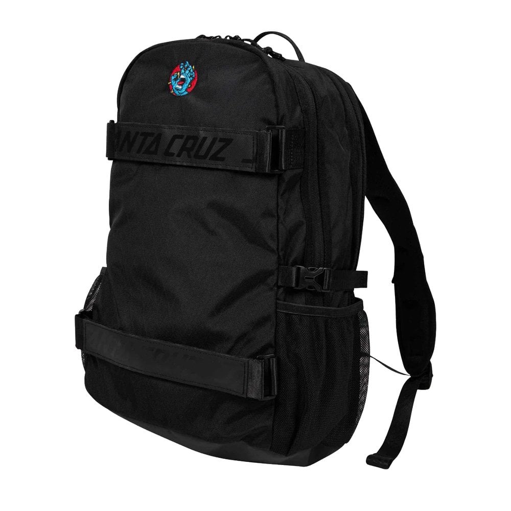 Hand Dot Emb Skatepack - Black