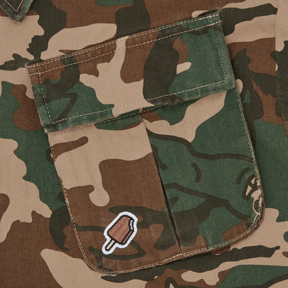 Running Dog Woodland Camo Field Jacket - Camo