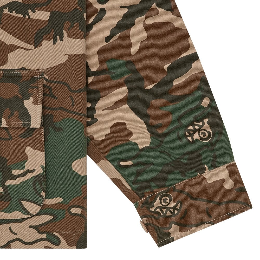 Running Dog Woodland Camo Field Jacket - Camo