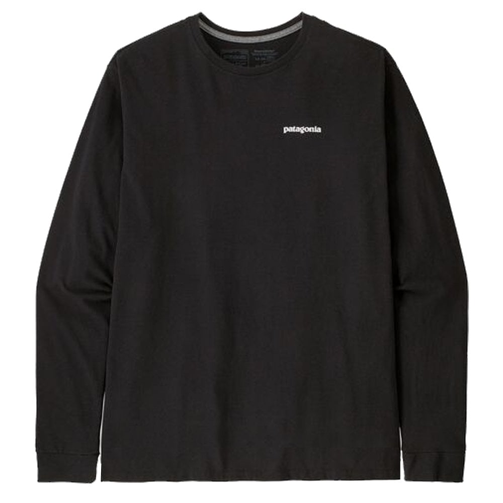 P6 Logo Long Sleeve T-Shirt  - Black