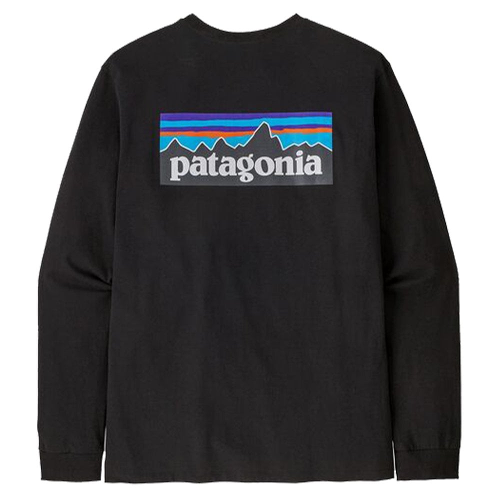 P6 Logo Long Sleeve T-Shirt  - Black