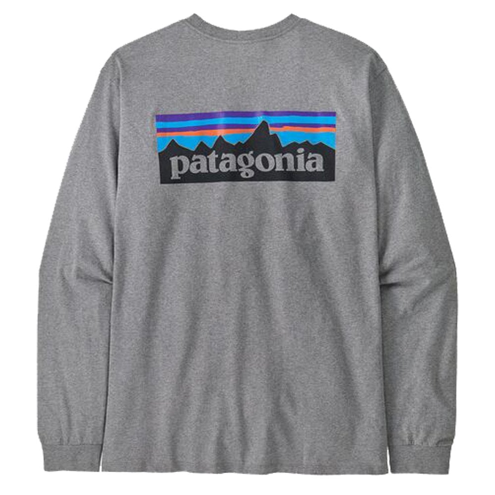 P6 Logo Long Sleeve T-Shirt  - Gravel Heath