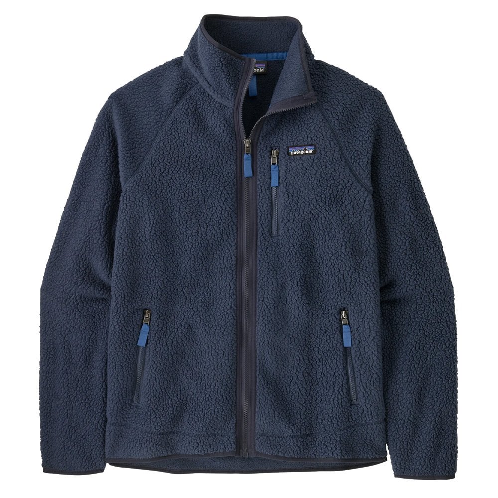 Retro Pile Jacket - New Navy/Blu