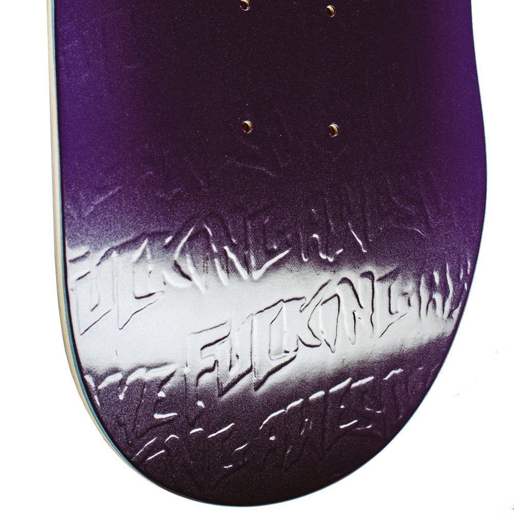 Embossed Skateboard Deck - Phantom Purp