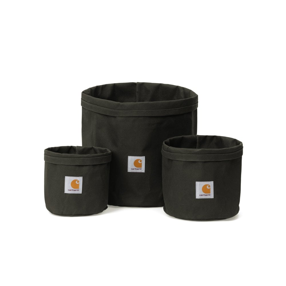 Canvas Planter Set  - Olive