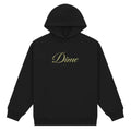 Cursive Logo Hoodie - Black/Green