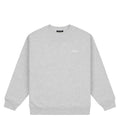 Classic Small Logo Crewneck - Heather Grey
