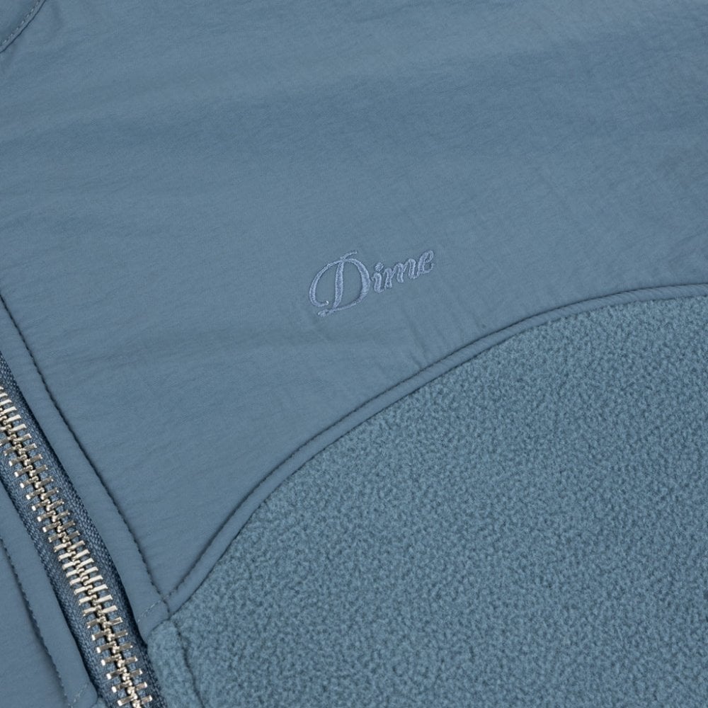 Heavyweight Fleece Jacket - Slate Blue