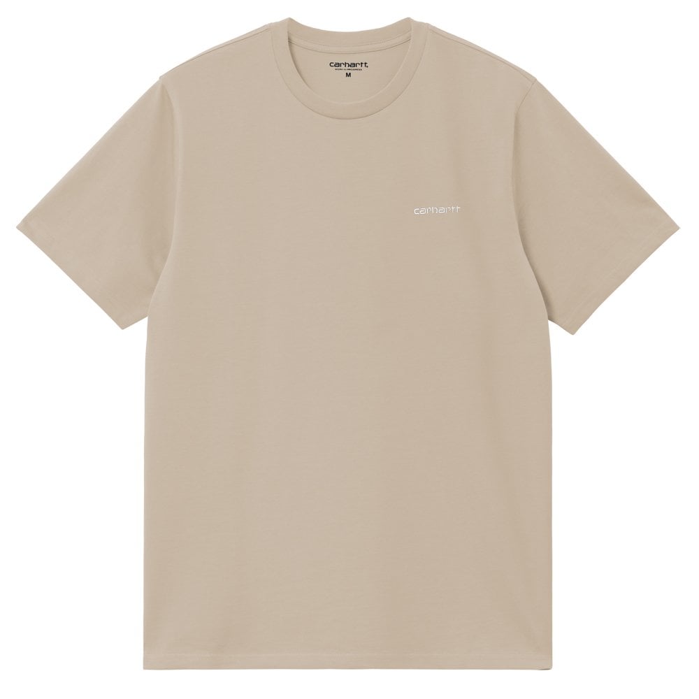 Script Embroidery T-Shirt - Fleur De Sel