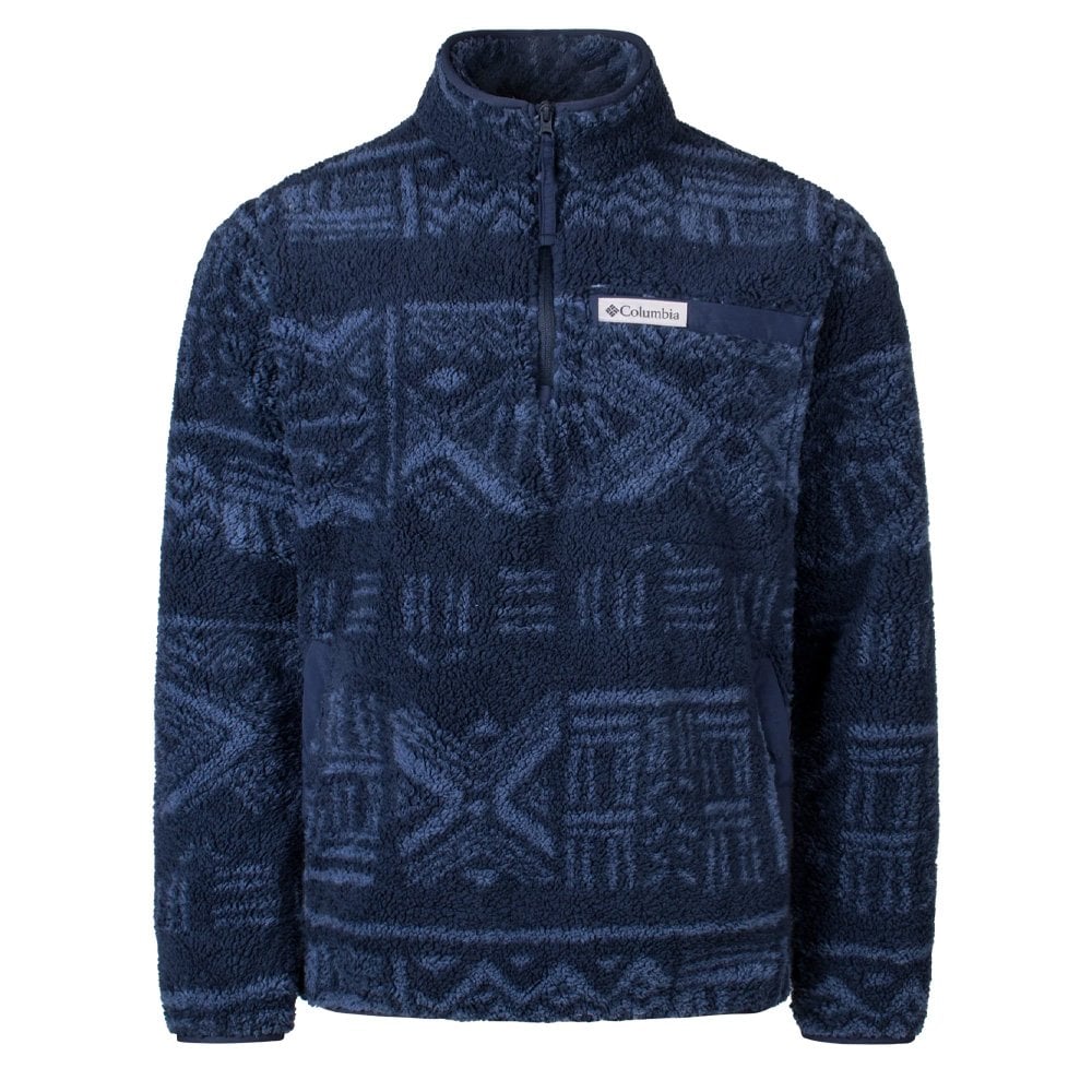 Rugged Ridge Sherpa Half Zip Fleece - Coll Navy