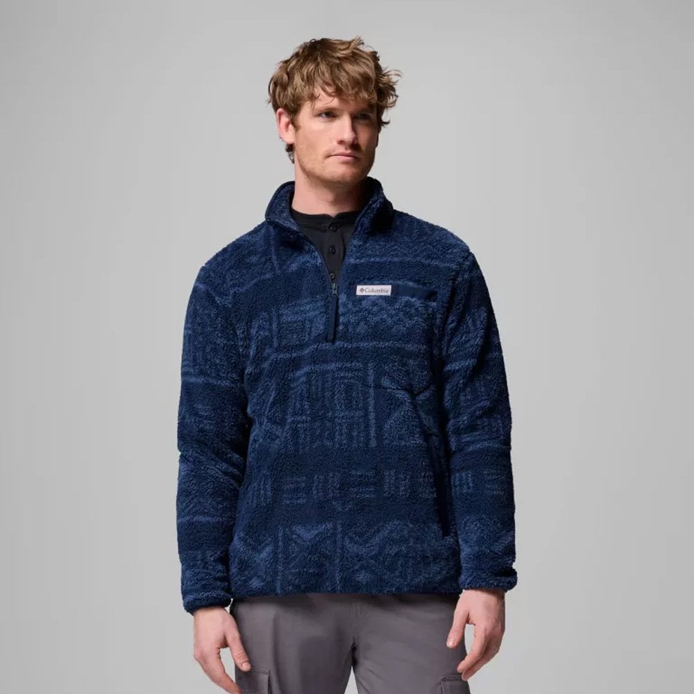 Rugged Ridge Sherpa Half Zip Fleece - Coll Navy