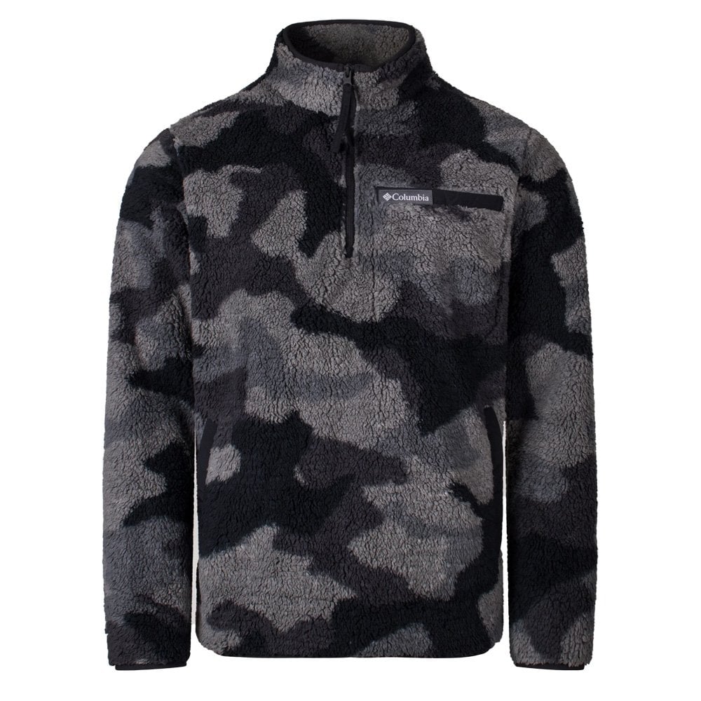 Rugged Ridge Sherpa Half Zip Fleece - Black Mod